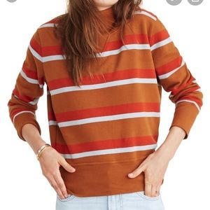 COPY - Madewell striped turtleneck  sweatshirt